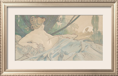 Dawn by Alphonse Mucha Pricing Limited Edition Print image