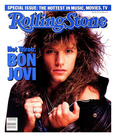 Jon Bon Jovi, Rolling Stone No. 500, May 1987 by E.J. Camp Pricing Limited Edition Print image
