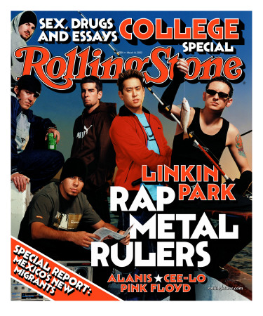 Linkin Park, Rolling Stone No. 891, March 2002 by Martin Schoeller Pricing Limited Edition Print image