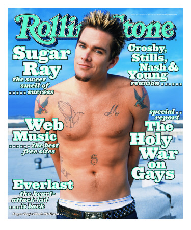 Mark Mcgrath, Rolling Stone No. 808, March 1999 by Mark Seliger Pricing Limited Edition Print image