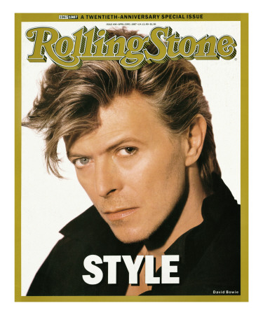 David Bowie, Rolling Stone No. 498, April 23, 1987 by Herb Ritts Pricing Limited Edition Print image