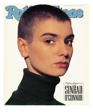 Sinead O'connor, Rolling Stone No. 580, June 14, 1990 by Andrew Macpherson Pricing Limited Edition Print image