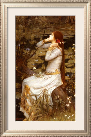 Ophelia by John William Waterhouse Pricing Limited Edition Print image