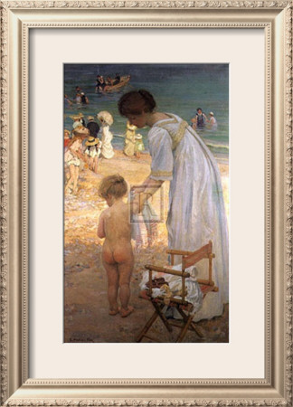 The Bathing Hour by Emanuel Phillips Fox Pricing Limited Edition Print image