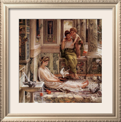 Corner Of The Villa by Edward John Poynter Pricing Limited Edition Print image