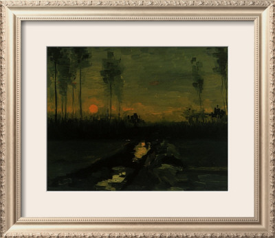 Evening Landscape Ii by Vincent Van Gogh Pricing Limited Edition Print image