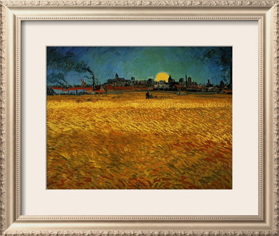 Summer Evening Near Arles by Vincent Van Gogh Pricing Limited Edition Print image