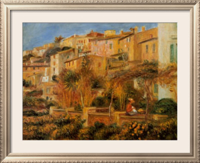 Terraces In Cagnes, C.1905 by Pierre-Auguste Renoir Pricing Limited Edition Print image