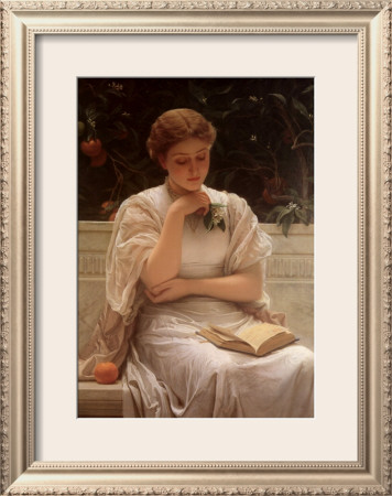 In The Orangery by Charles Edward Perugini Pricing Limited Edition Print image