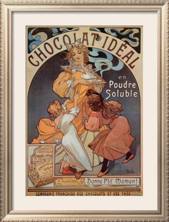 Chocolat Ideal by Alphonse Mucha Pricing Limited Edition Print image