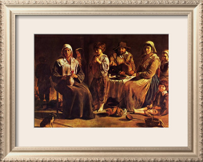 Famille De Paysans by Louis Le Nain Pricing Limited Edition Print image
