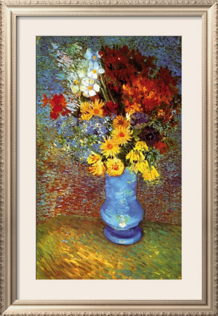 Vase With Anemone by Vincent Van Gogh Pricing Limited Edition Print image
