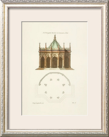 Gothic Elevations And Plans by Batty Langley Pricing Limited Edition Print image