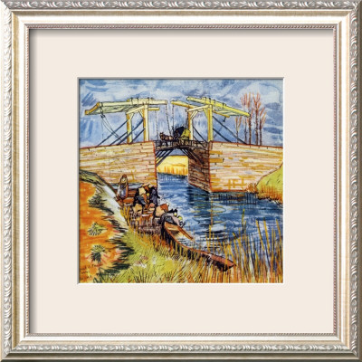 The Pont De Langlois, Arles by Vincent Van Gogh Pricing Limited Edition Print image