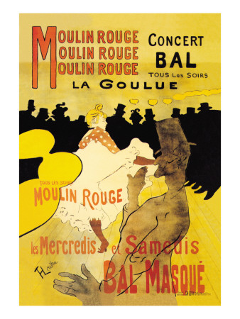 Moulin Rouge Concerts by Henri De Toulouse-Lautrec Pricing Limited Edition Print image