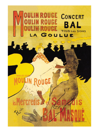 Moulin Rouge Concerts by Henri De Toulouse-Lautrec Pricing Limited Edition Print image