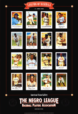 Negro League Baseball Legends by Lucinda Lewis Pricing Limited Edition Print image