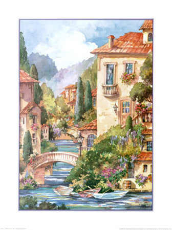 Sorrento By The Sea I by Jerianne Van Dijk Pricing Limited Edition Print image
