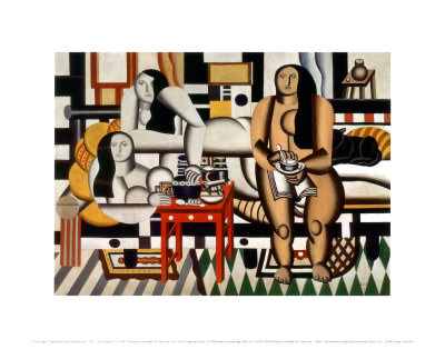 Three Women by Fernand Leger Pricing Limited Edition Print image