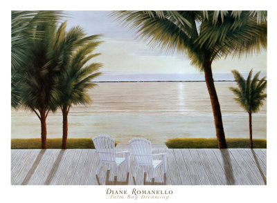 Palm Bay Dreaming by Diane Romanello Pricing Limited Edition Print image