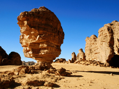 Eroded Rock Formation At Ticoubaouine by Jean Robert Pricing Limited Edition Print image