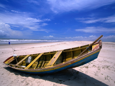Boat On Beach, Cabure by John Pennock Pricing Limited Edition Print image