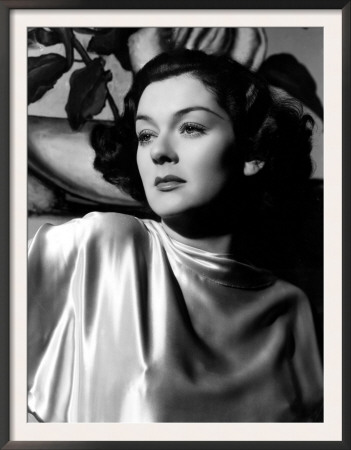 Portrait Of Rosalind Russell, 1935 by George Hurrell Pricing Limited Edition Print image