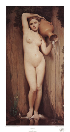 The Spring by Jean-Auguste-Dominique Ingres Pricing Limited Edition Print image
