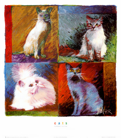 Cats, Montage by Stephen Teeter Pricing Limited Edition Print image