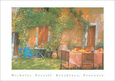 Breakfast Provence by Nicholas Verrall Pricing Limited Edition Print image