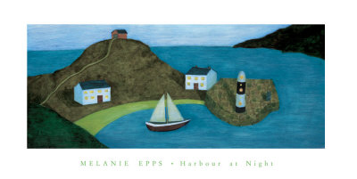 Harbour At Night by Melanie Epps Pricing Limited Edition Print image