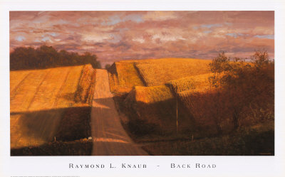 Back Road by Raymond Knaub Pricing Limited Edition Print image