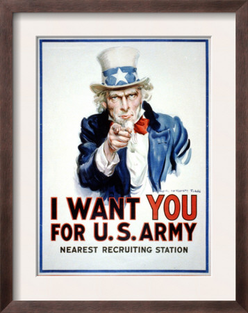 I Want You For The U.S. Army by James Montgomery Flagg Pricing Limited Edition Print image