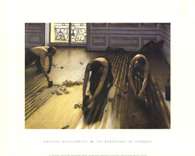 Les Raboteurs De Parquet by Gustave Caillebotte Pricing Limited Edition Print image