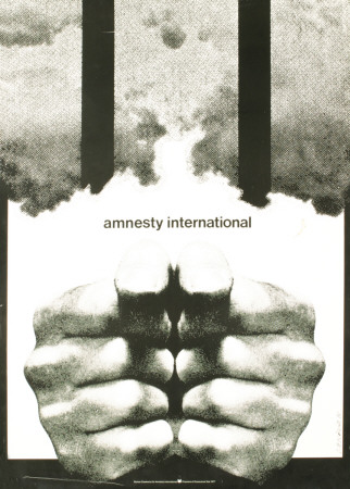Amnesty International by Roman Cieslewicz Pricing Limited Edition Print image