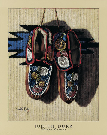 Delaware Moccasins by Judith Durr Pricing Limited Edition Print image