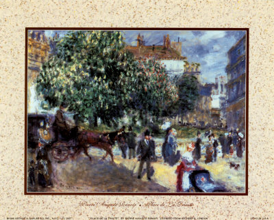 Place De La Trinite by Pierre-Auguste Renoir Pricing Limited Edition Print image