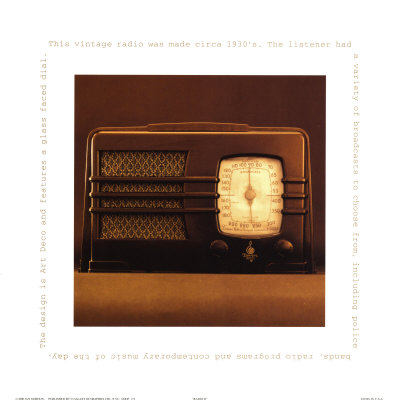 Radio Ii by Jan Gordon Pricing Limited Edition Print image