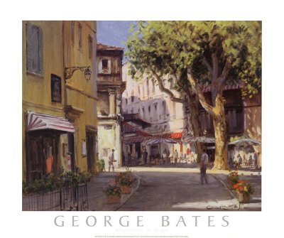 Afternoon In Arles by George W. Bates Pricing Limited Edition Print image