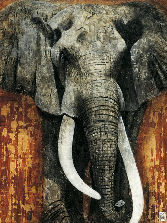 African Elephant by Fabienne Arietti Pricing Limited Edition Print image