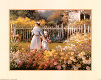 Victorian Garden by T. C. Chiu Pricing Limited Edition Print image