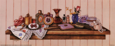 Ladies Bath Shelf by Kay Lamb Shannon Pricing Limited Edition Print image
