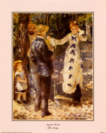 The Swing by Pierre-Auguste Renoir Pricing Limited Edition Print image