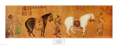 Tartars Bringing A Tribute Of Horses by Han-Kan Pricing Limited Edition Print image