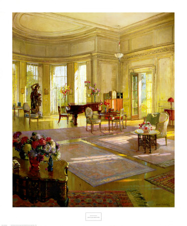 Maude Allan's Music Room by Herbert Richter Pricing Limited Edition Print image