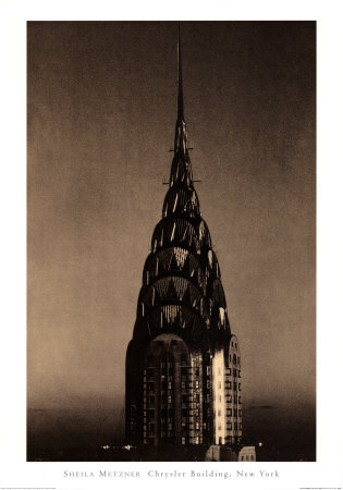 Chrysler Building, New York by Sheila Metzner Pricing Limited Edition Print image