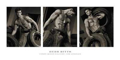 Fred With Tires Ii by Herb Ritts Pricing Limited Edition Print image