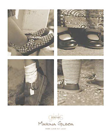 Little Feet, Girls by Marina Drasnin Gilboa Pricing Limited Edition Print image