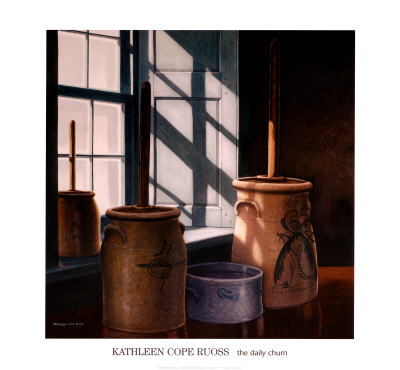 The Daily Churn by Kathleen Cope Ruoss Pricing Limited Edition Print image