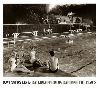 Swimming Pool by O. Winston Link Pricing Limited Edition Print image